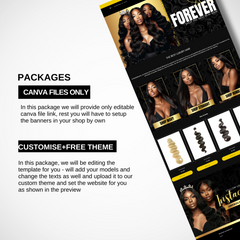 Baddie Babeee Premade Template