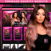 Pink Neon Premade Template