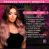 Pink Neon Premade Template