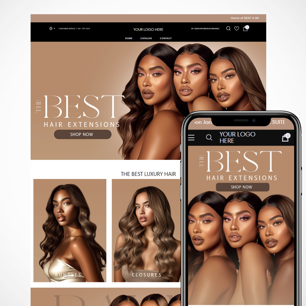 Brownbaee Premade Template