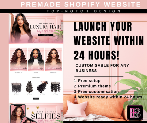 Pink Love Premade Template