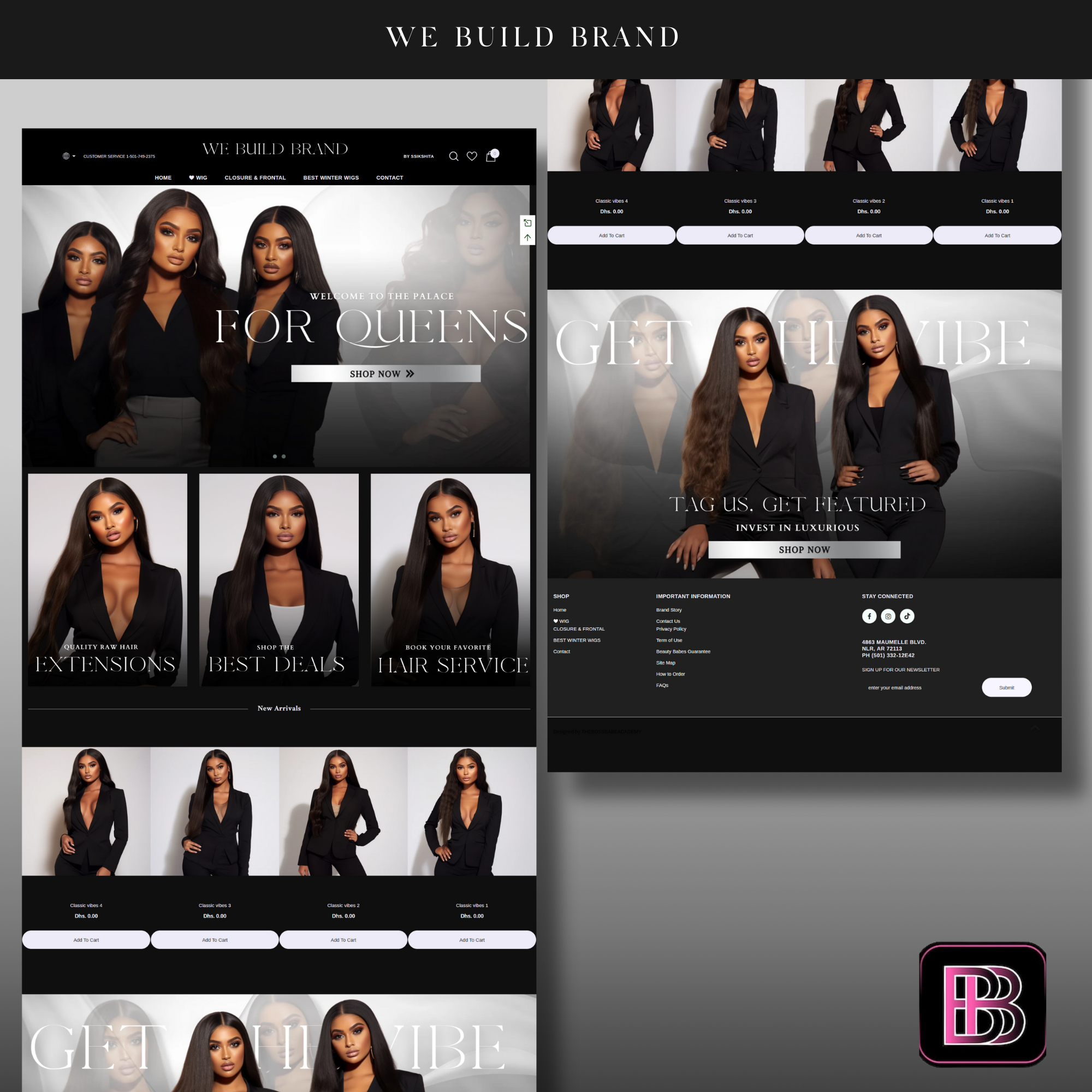 Classic Vibes Premade Template