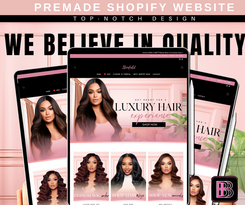 Pink Love Premade Template