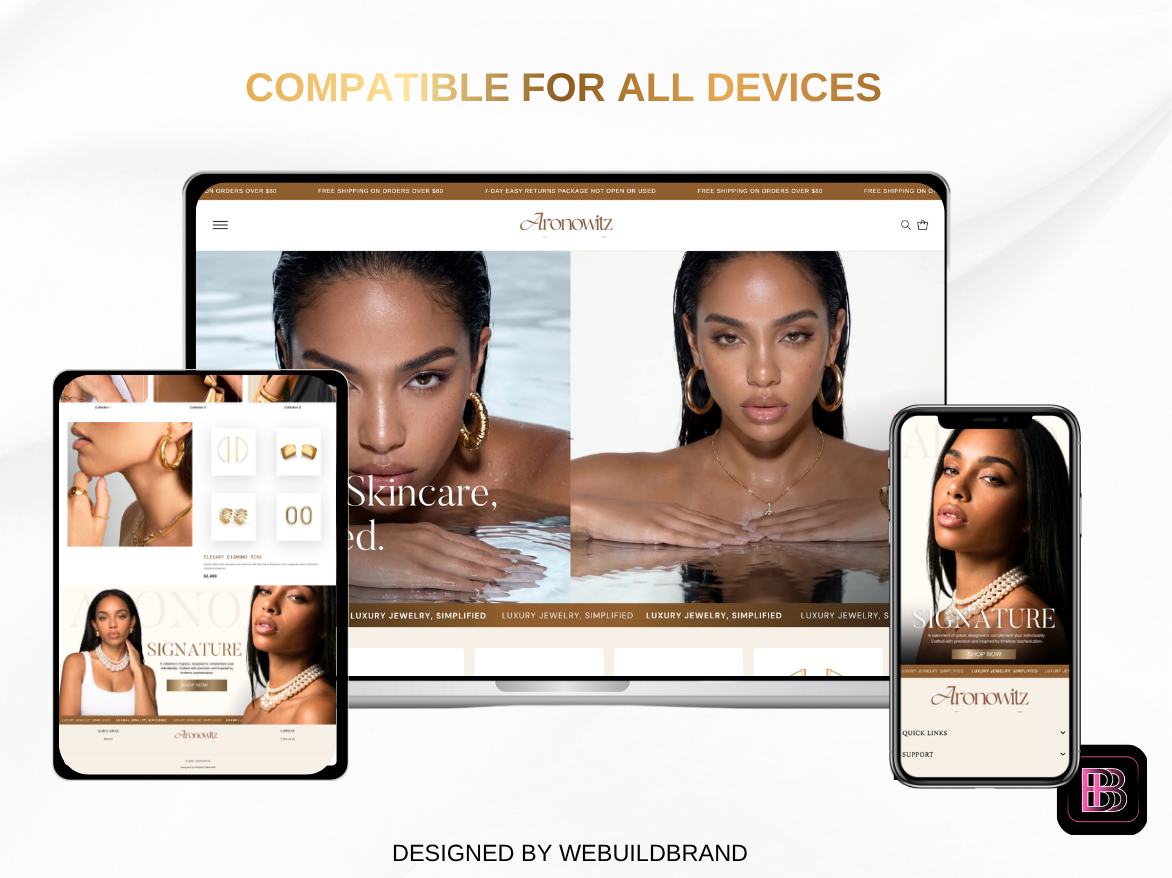 Jewelry Premade Template