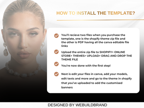 Jewelry Premade Template