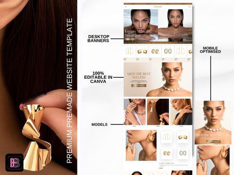 Jewelry Premade Template