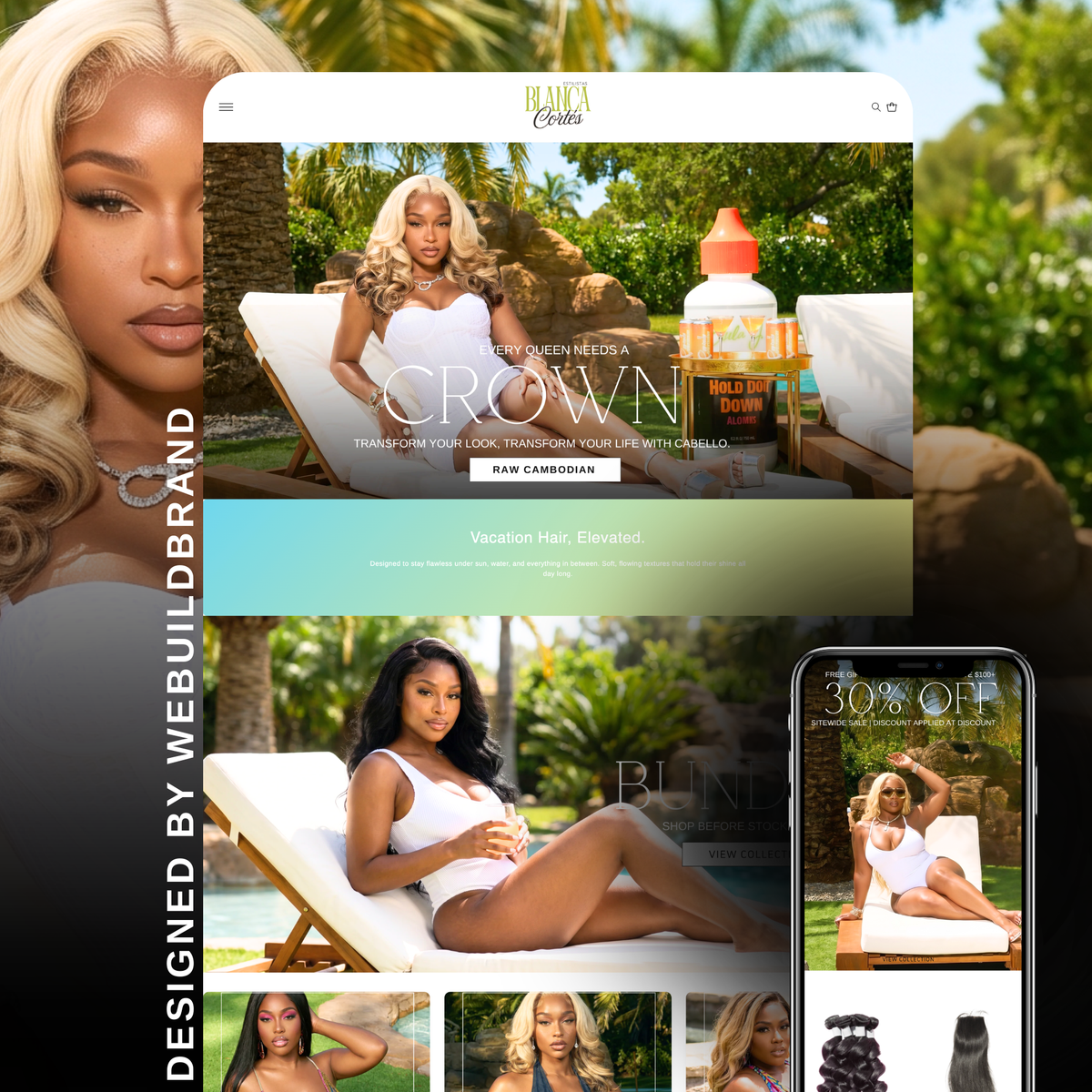 Swimwear/Hair Premade Template