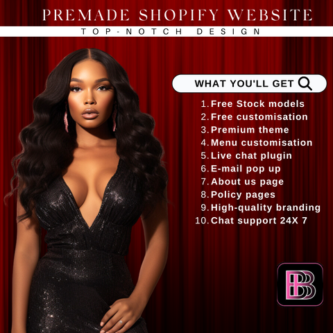 Red Velvet Premade Template