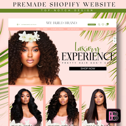 Pretty Gal Premade Template