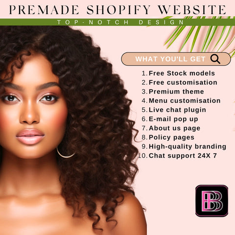 Pretty Gal Premade Template